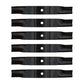 6 Heavy Duty Blades Fits Kubota K5617-34330 K561734330 54" Decks 23ZG