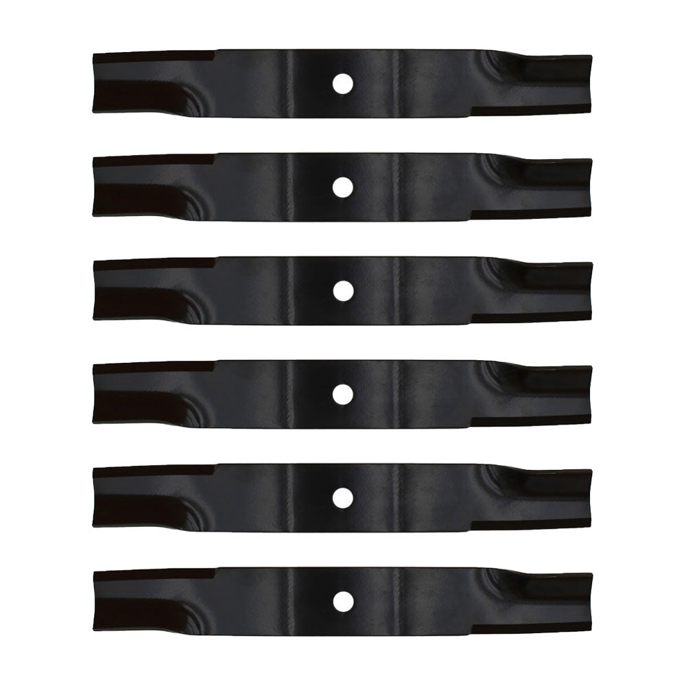 6 Heavy Duty Blades Fits Kubota K5617-34330 K561734330 54" Decks 23ZG
