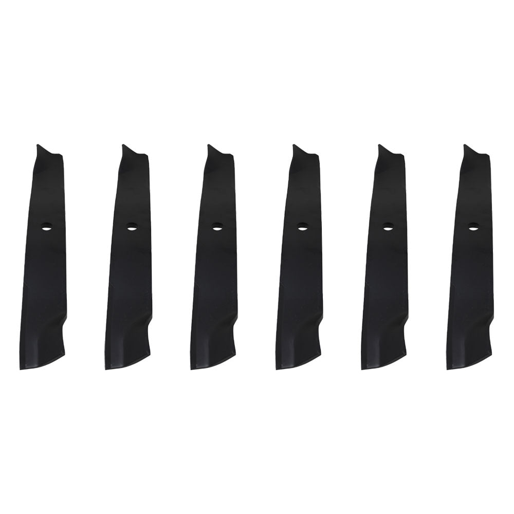 6 Heavy Duty Blades Fits Kubota K5617-34330 K561734330 54" Decks 23ZG