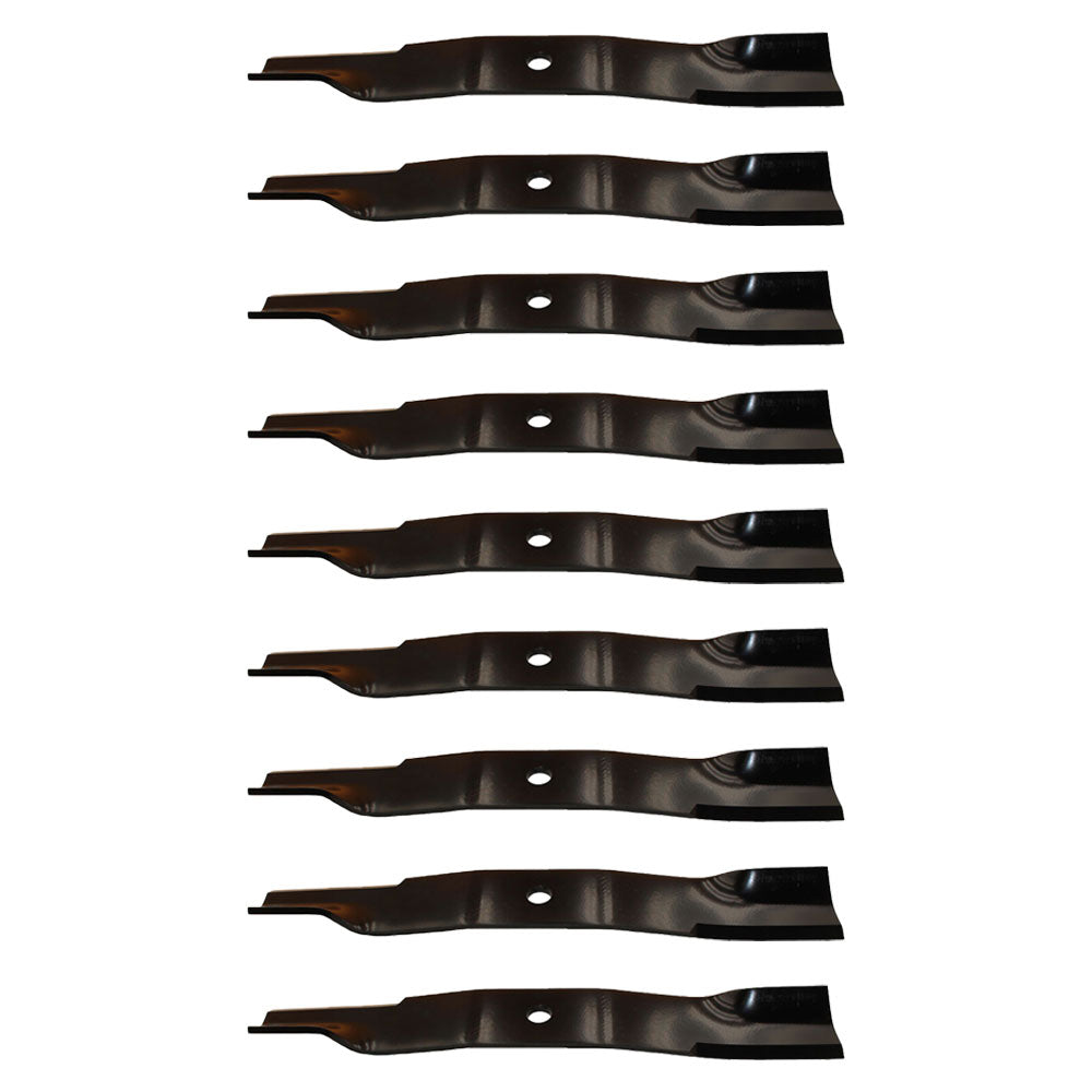 Nine (9) Blades Fits Kubota Mower 54" K5617-34330 ZG23 Z125E Z125S ZG127 ZG2354