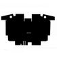 Cab Foam Floor Mat For Mechanical Seat Black Fits International 86 Series