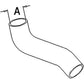 Air Cleaner to Radiator Hose fits David Brown 1200 K921974