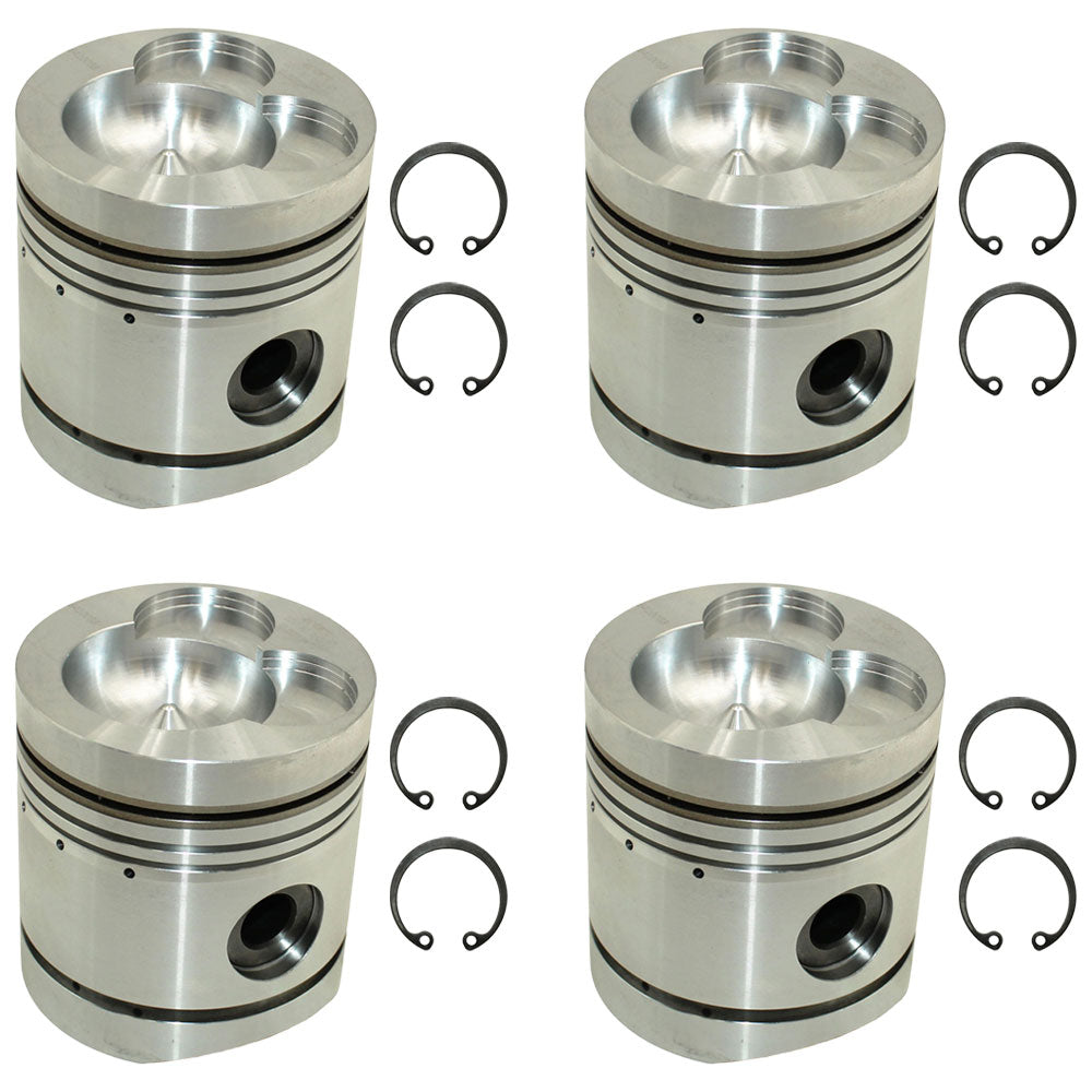 K946354 Four Pistons K206974 Fits David Brown AD6/55 Tractor Engines AD4/55T