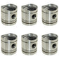 K946354 Six Pistons K206974 Fits David Brown AD6/55 Tractor Engines AD4/55T