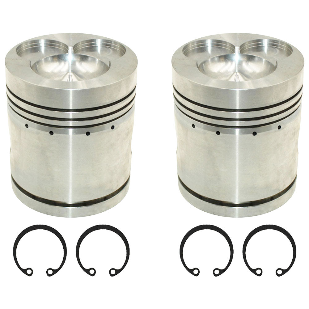 Two 4.40" Standard Pistons K261707 For David Brown Tractors 770 990