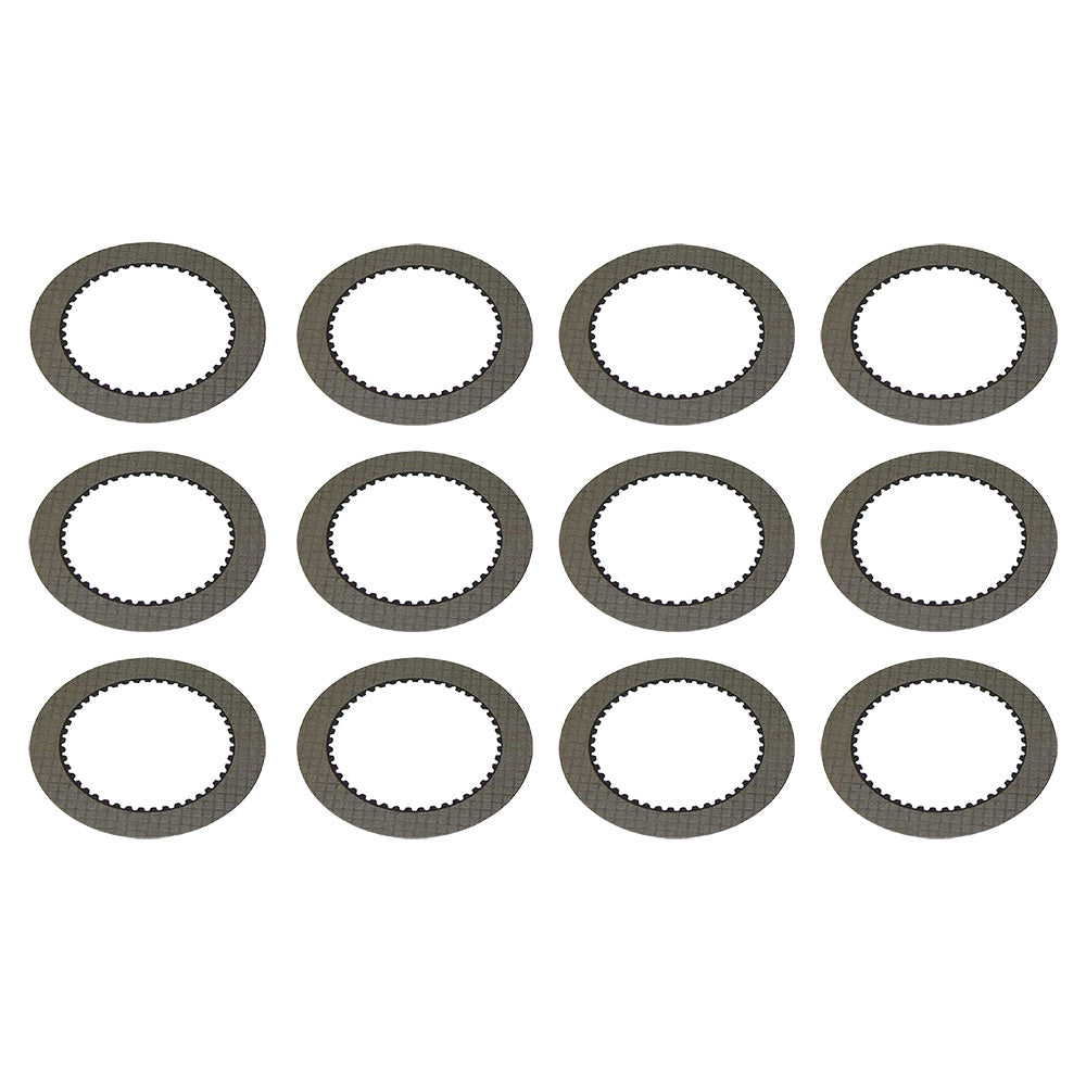Qty 12: Friction Fiber Disc
 Fits John Deere Replaces AL38239