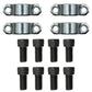 Qty: 4 Cross Strap With Propshaft Strap Screws  Fits JCB Replaces 116-00525