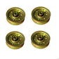 Qty 4: Flat Idler Pulleys
 Fits Murray Replaces 104360X