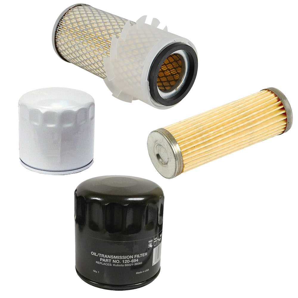 Service Filter Kit Fits Komatsu Replaces 121465-12510