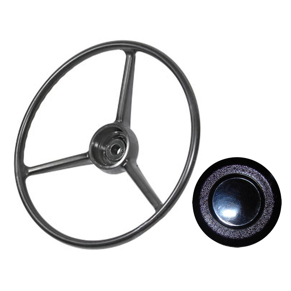 STEERING WHEEL AND CAP Fits International 782 COTTON 784 786 806 815 COMBINE