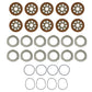 458/20285 458/20353 Fits JCB Backhoe Brake Friction Counter Plates & Seals