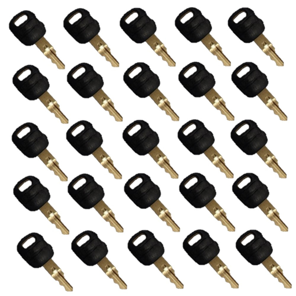 Qty. 25: Key(s) - Old Style
 Fits Caterpillar Replaces 0310-072