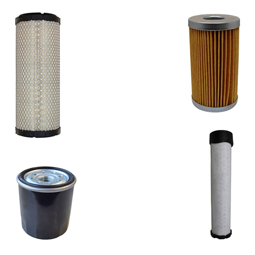 4 Pc. Filter Service Kit Fits Branson Replaces 700723604