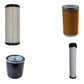 4 Pc. Filter Service Kit Fits Komatsu Replaces 129100-55650