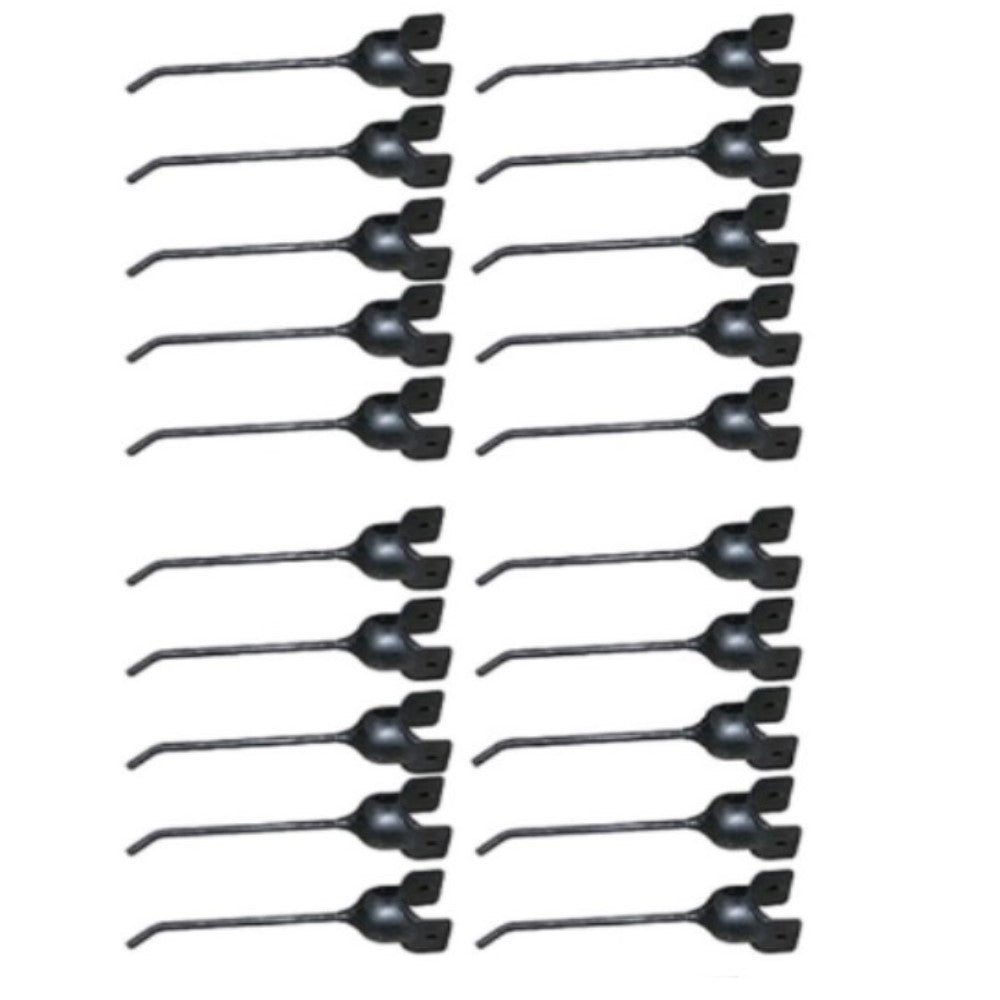 (20) Rubber Mounted Rake Teeth AE24953 AE47389 Fits John Deere 650 640 660 662