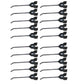 AE24953 AE47389 Rubber Rake Teeth - Twenty Pack Fits John Deere 640 896 URMT-7
