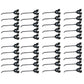 Qty 40:  Rubber Mount Rake Tooth
 Fits John Deere Replaces 96R4
