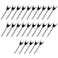 Qty 25: LH Rubber Mounted Tooth
 Fits Ford/New Holland Replaces 65668