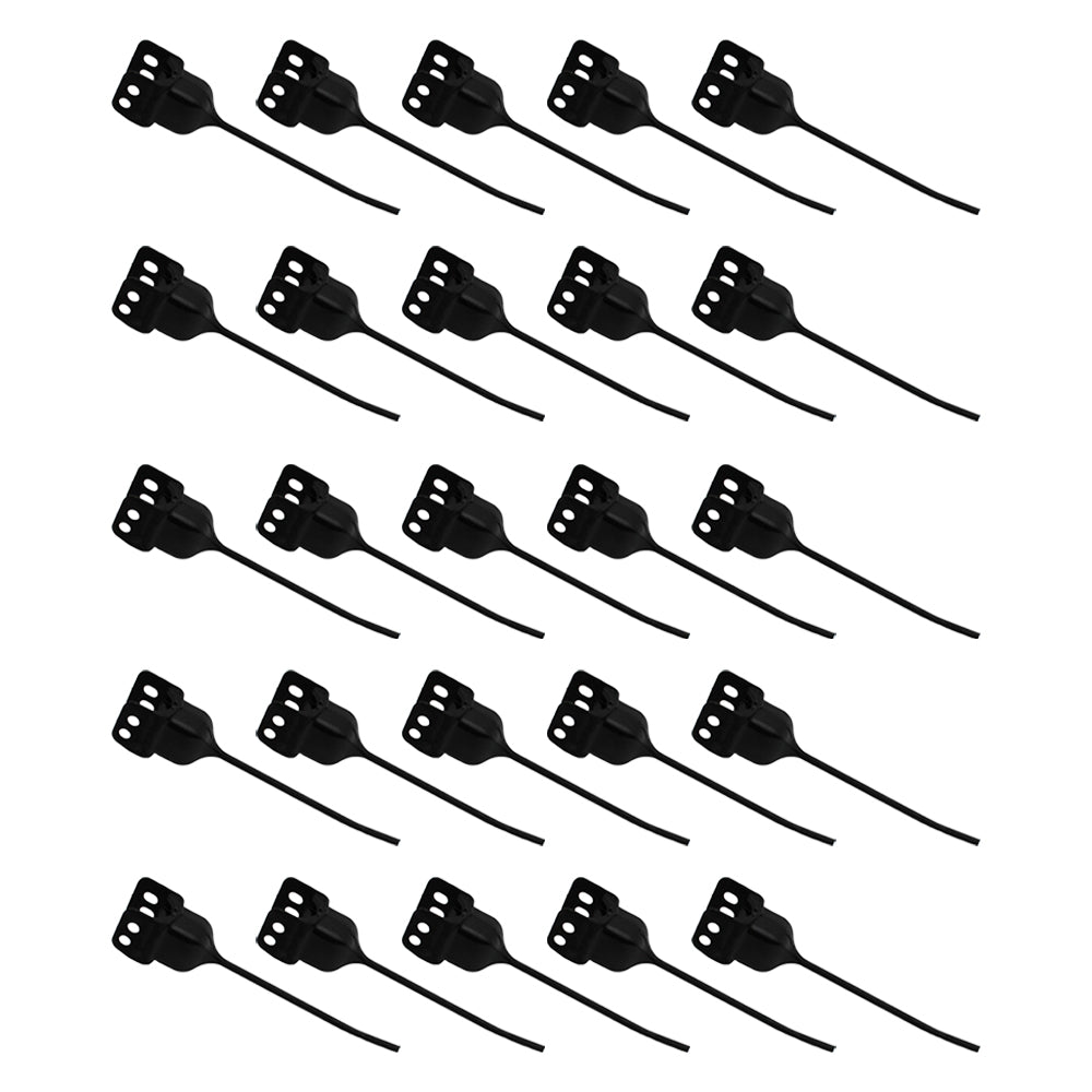 Qty 25: LH Rubber Mounted Tooth
 Fits Massey Ferguson Replaces 580848M1