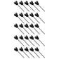Qty 25: LH Rubber Mounted Tooth
 Fits Ford/New Holland Replaces 65668