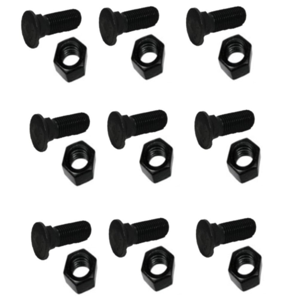 (9) Bolt & Nut Assembly Fits Caterpillar Replaces 3F5108