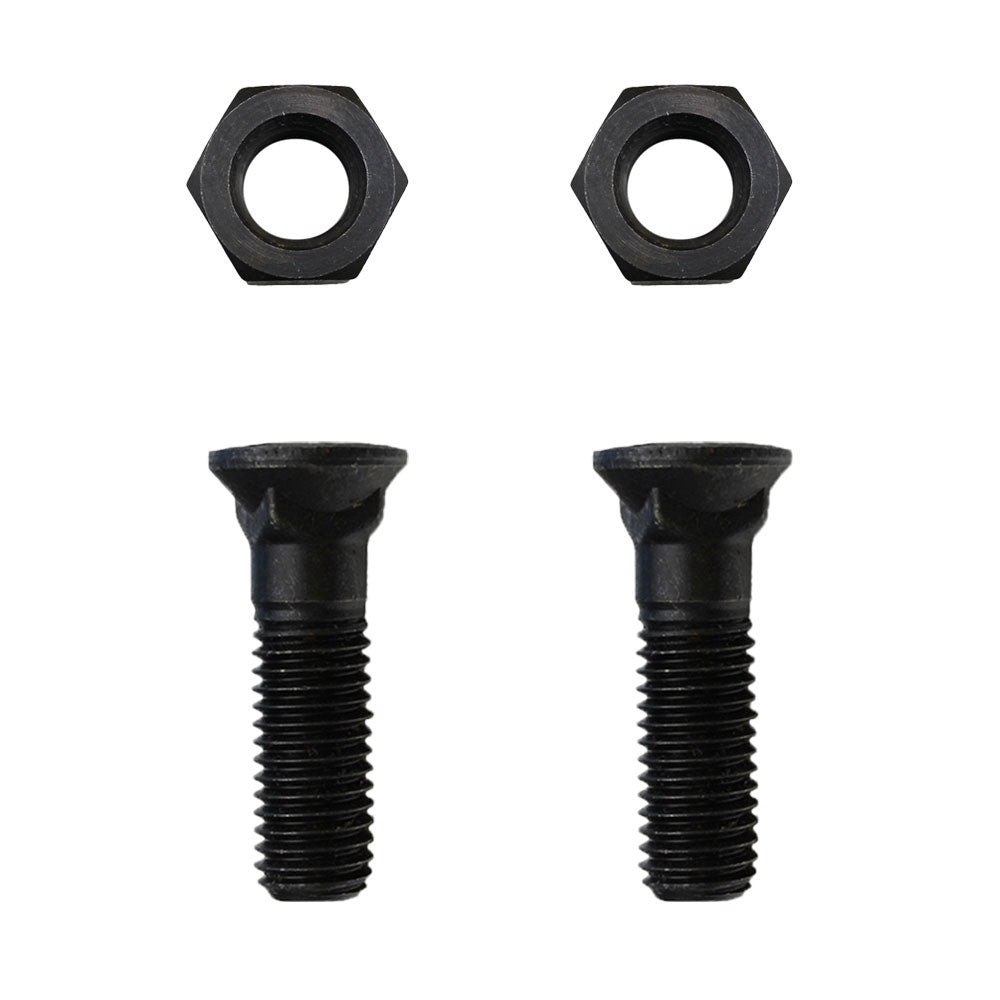 10 Plow Bolt & Nut for Blades/ Cutting Edge 5/8-11x2 1/4 Grade 8 Dome Head