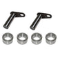 6K-4148 & 142-9091 Bucket Flag Pin and Bearing Set Fits Caterpillar 268B 297D