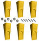(6) Tooth Pin & Retainer Fits Caterpillar 213B 214B 214B FT 215 215B 224B