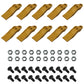 KT-BUT90-0029_x10 - Qty 10: Skid Steer Unitooth w/ Hardware