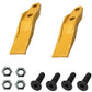 KT-BUT90-0029_x2 - Qty 2: Skid Steer Unitooth	w/ Hardware