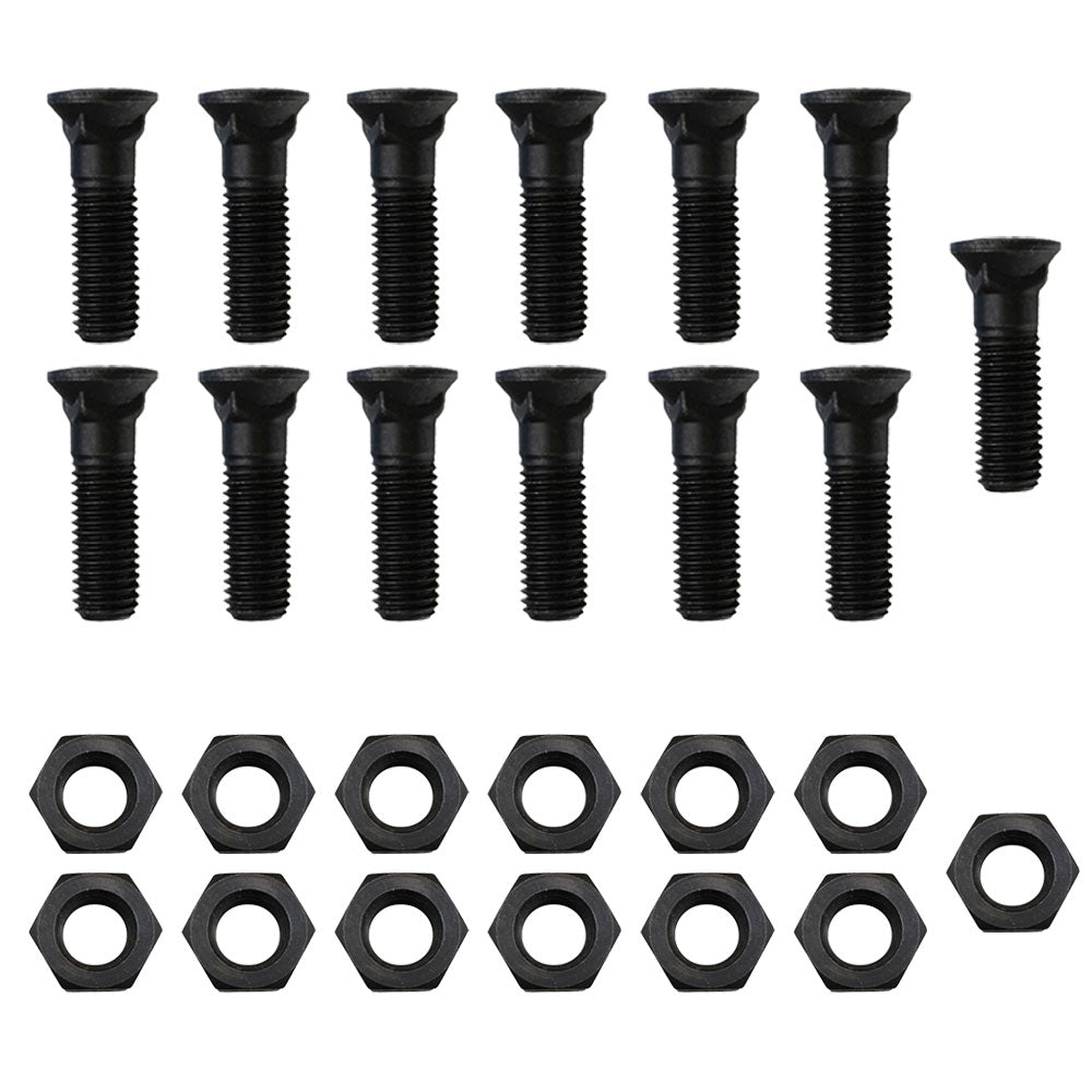 Qty 13: Plow Bolt & Nut Set  Fits Caterpillar Replaces 3F5108