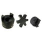 L095 ( 3/4" to 1" ) L-Jaw Coupling Set with Rubber Spider Coupler LO95