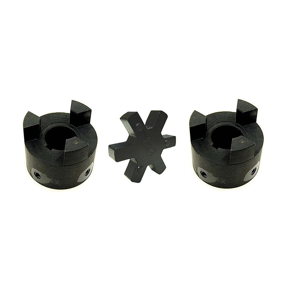 L095 ( 3/4" to 3/4" ) L-Jaw Coupling Set & Rubber Spider Coupler LO95