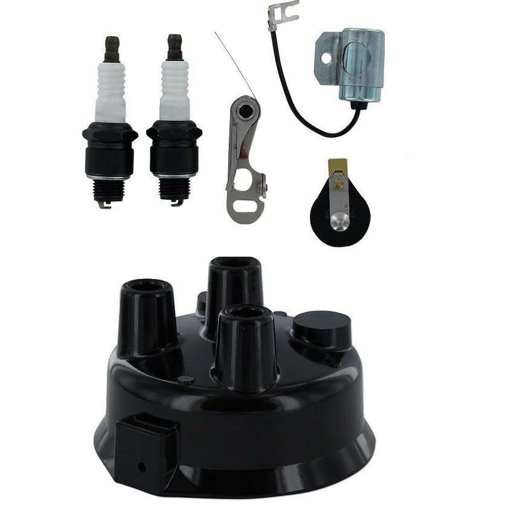 IGNITION TUNE UP KIT FOR 2 CYLINDER Fits John Deere M MT 40 320 330 420 430 440