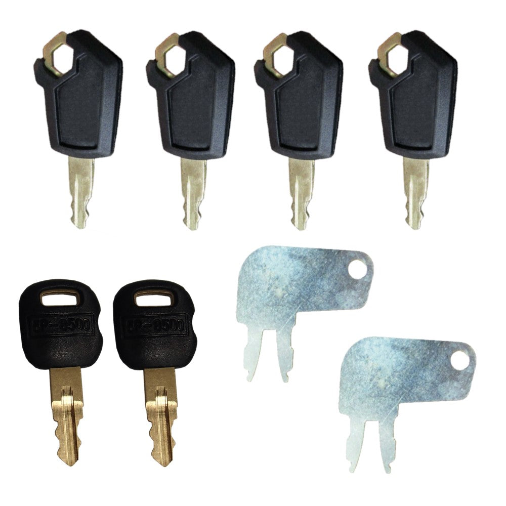 8 Master Keys Fits Caterpillar Heavy Equipment Ignition Key 5P8500 Excavator