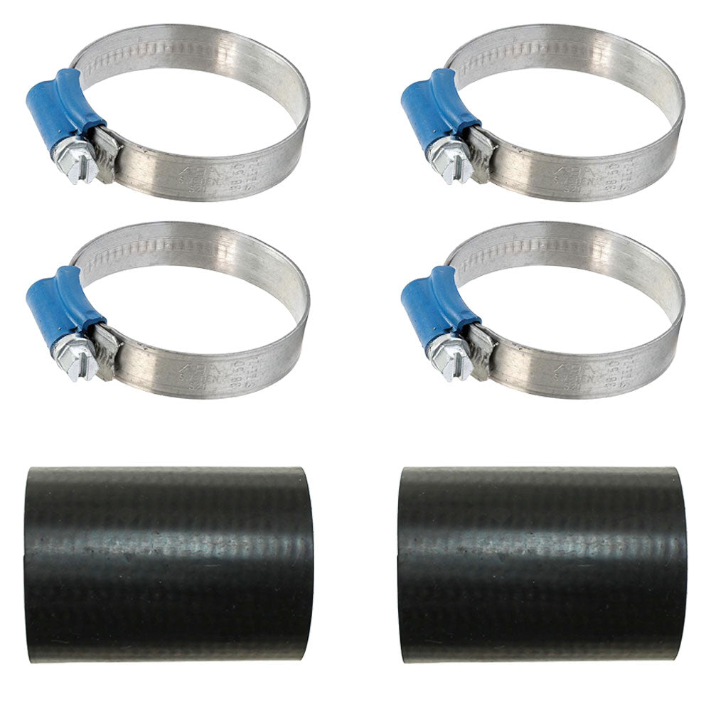 (2) Air Cleaner Hoses with (4) Hose Clamps  Fits Allis Chalmers Replaces 206996