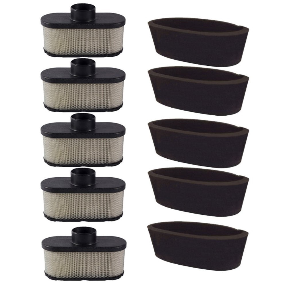 Qty 6: Air Filter & Pre Filter Fits John Deere Replaces MIU12554