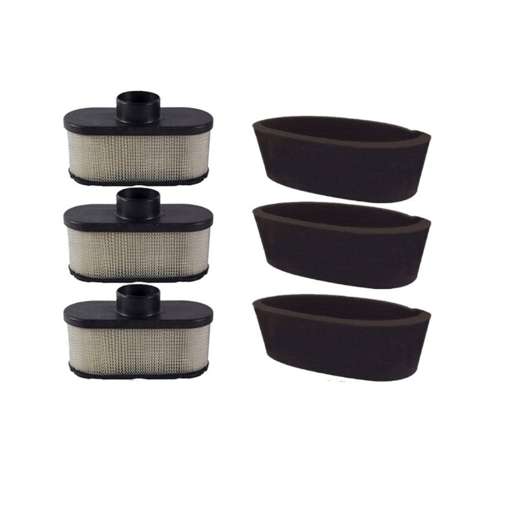 Qty 3: Air Filter & Pre Filter Kit Fits Toro Replaces 120-7447