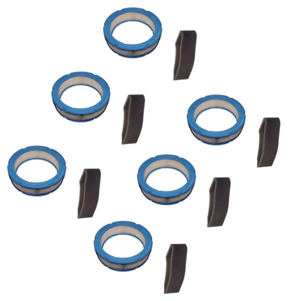 Qty 6: Air Filter & Pre Filter
 Fits John Deere Replaces AM-38990