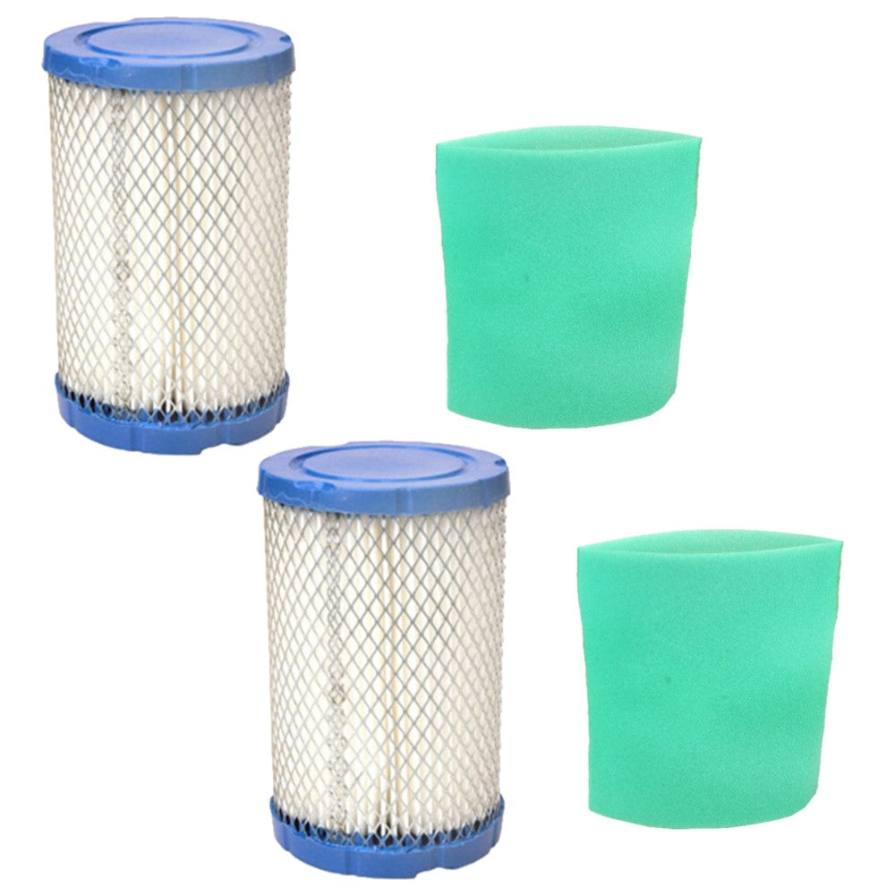 Qty 2: Air Filter & Pre-Filter
 Fits Troy Bilt Replaces 4243