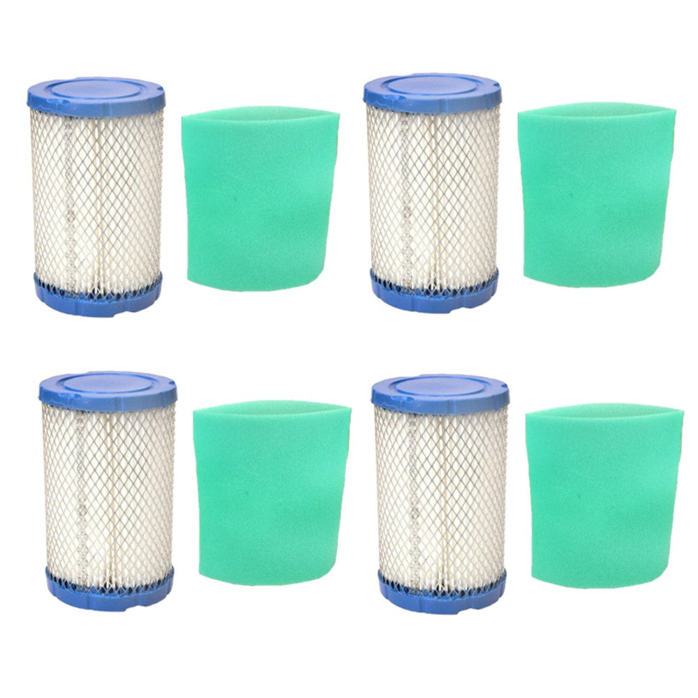 Qty 4: Air Filter & Pre-Filter
 Fits Troy Bilt Replaces 4243