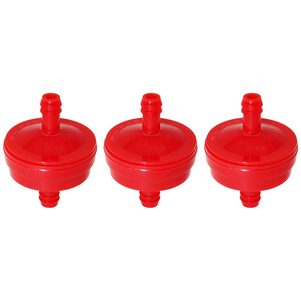 Qty 3: Inline Fuel Filters  Fits Cub Cadet Replaces 751-3013