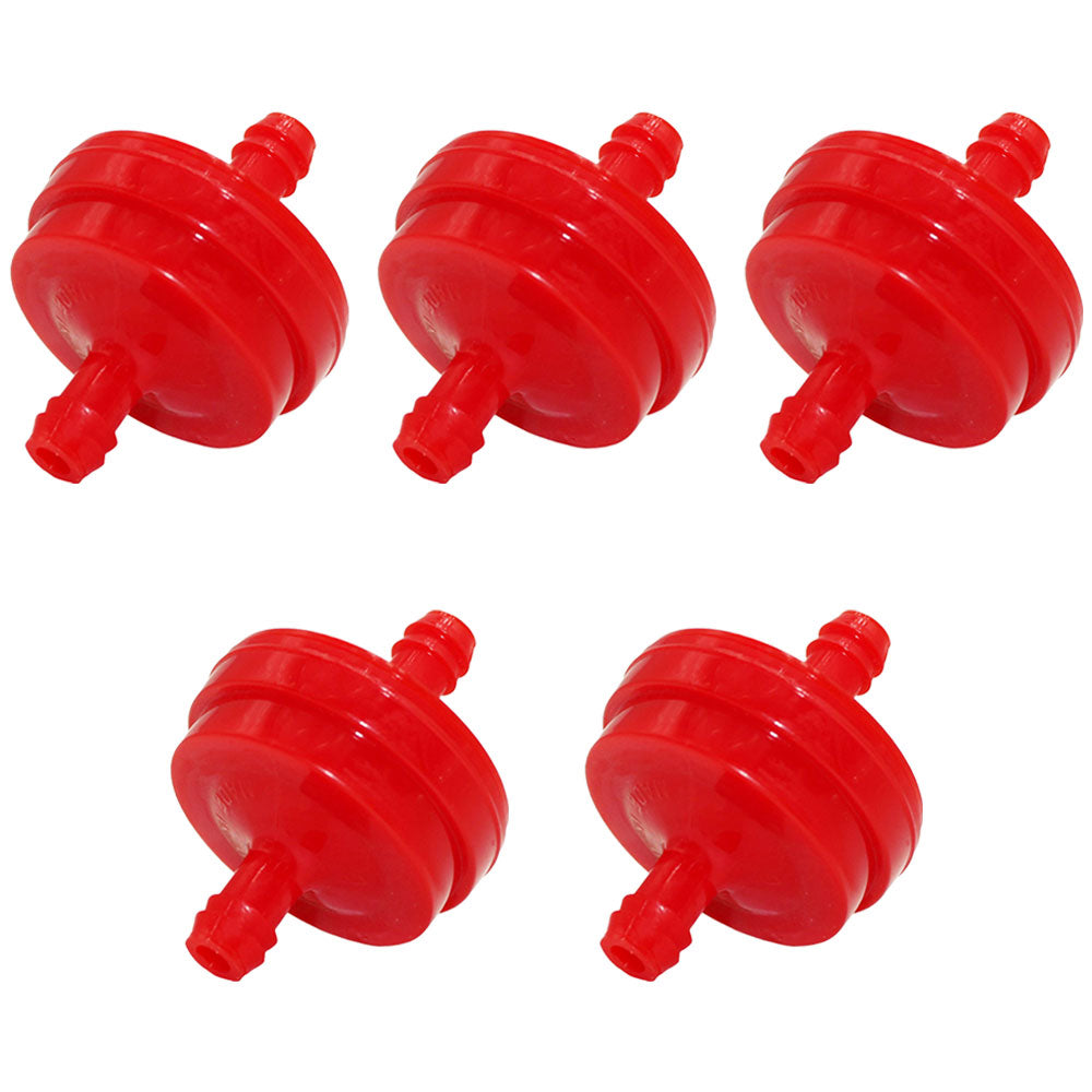 Qty 5: Inline Fuel Filters Fits Scag Replaces 48057-02