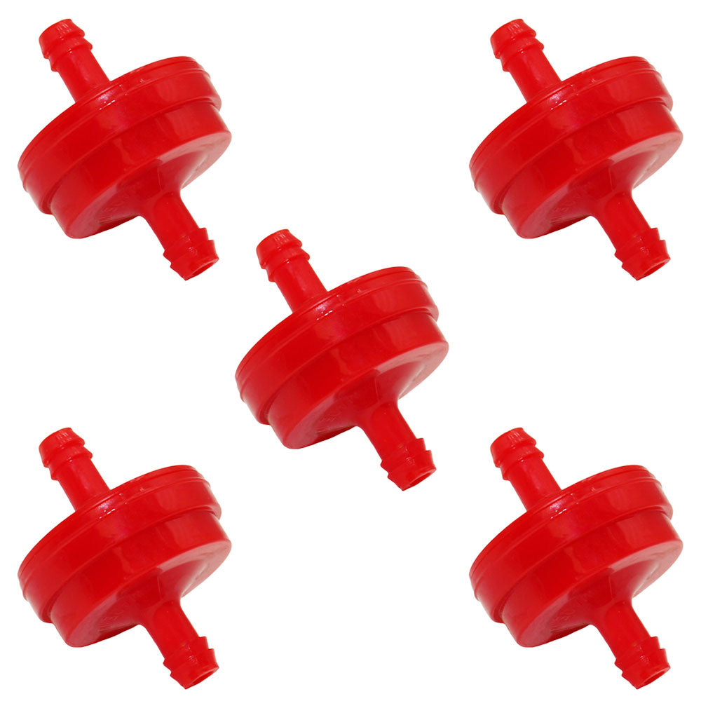 Qty 5: Inline Fuel Filters Fits MTD Replaces 1723521
