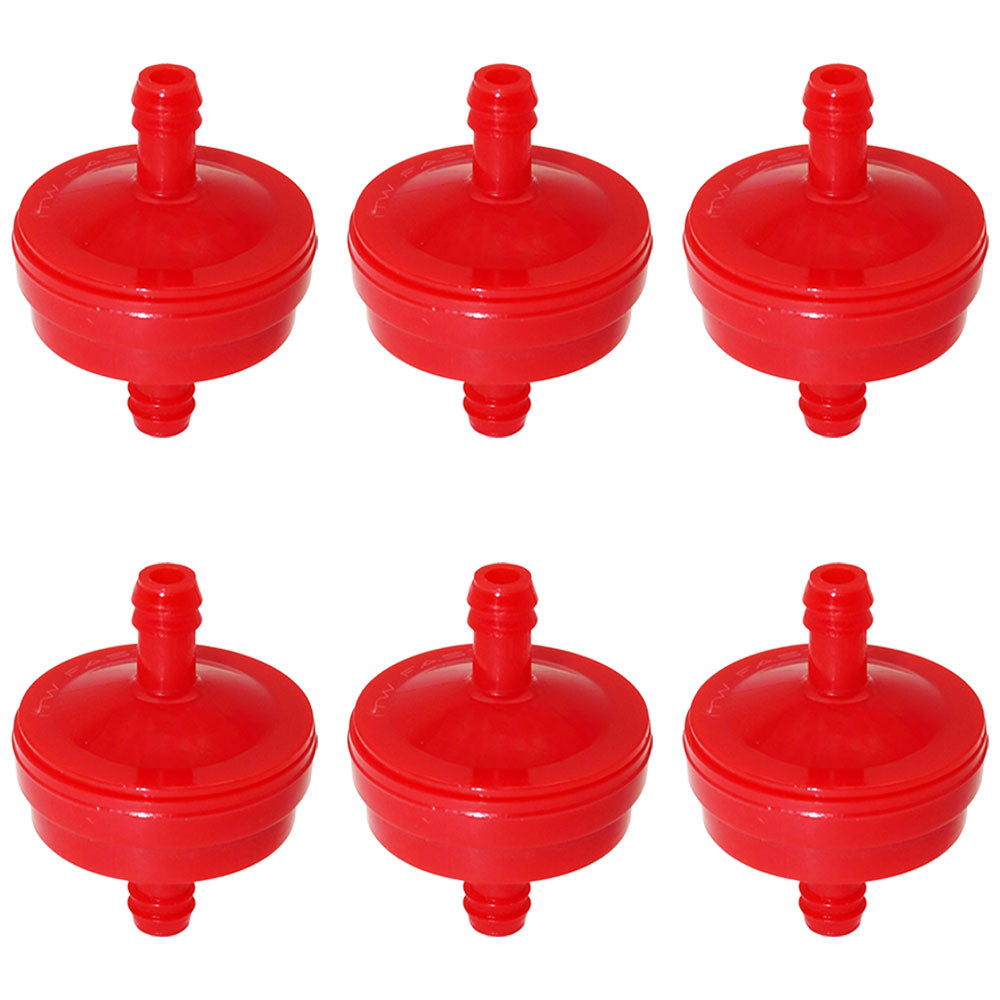 Qty 6: Inline Fuel Filters Fits Scag Replaces 48057-02