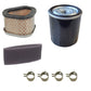 Air Filter Oil Filter Kit Fits Kohler CV11 CV12.5S CV13S CV14S CV15S Engine