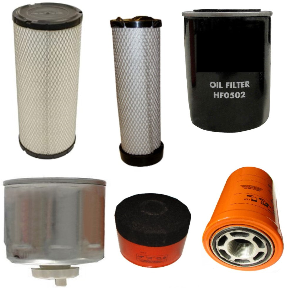 6pc. Filter Service Kit Fits Bobcat Replaces 59764498