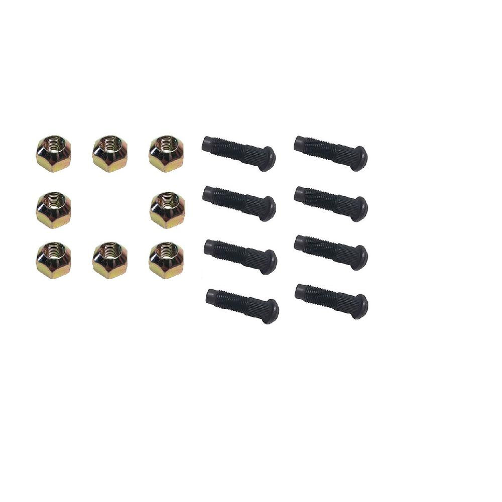 Axle Lug Nut & Stud Kit Fits Bobcat Skid Steer 743 753 763 863 883 S100 S175