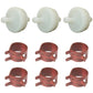 3 Fuel Filters and 6 Hose Clamps  Fits Toro Replaces 394358