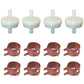 4 Fuel Filters and 8 Hose Clamps Fits Simplicity Replaces 173206